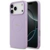 Etui Guess Grained Ring MagSafe do       iPhone 17 Pro Max fioletowy