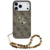 Etui Guess 4G Strap 4G Classic Logo do   iPhone 17 Pro Max brązowy