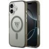 Etui Guess IML Gradient Triangle Logo    MagSafe do iPhone 17 khaki