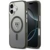 Etui Guess IML Gradient Triangle Logo MagSafe do iPhone 17 czarny