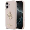 Etui Guess Silicone Big 4G Script do     iPhone 17 różowy