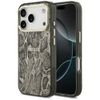 Etui Guess Python Pattern MagSafe do iPhone 17 Pro brązowy