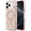 Etui Guess IML 4G Background MagSafe do  iPhone 17 Pro różowy