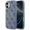 Etui Guess 4G PU Classic Logo MagSafe do iPhone 17 niebieski