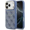 Etui Guess 4G PU Classic Logo MagSafe do iPhone 17 Pro niebieski