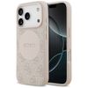 Etui Guess 4G Circle Classic Logo        MagSafe do iPhone 17 Pro różowy