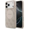 Etui Guess 4G Circle Classic Logo        MagSafe do iPhone 17 Pro Max różowy