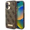 Guess GUHMP16MU4GPRW iPhone 16 Plus 6.7" brązowy/brown hardcase 4G Logo Plate MagSafe