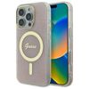 Guess GUHMP16XH4STP iPhone 16 Pro Max 6.9" różowy/pink hardcase IML 4G MagSafe