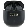 Guess słuchawki Bluetooth GUTWSJ14ESGKTWS + stacja dokująca czarny/black Printed Classic Logo