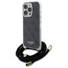 Guess GUHCP16XHC4SEK iPhone 16 Pro Max   6.9" czarny/black hardcase Crossbody Cord 4G Print