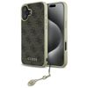 Guess GUHCP16SGF4GBR iPhone 16 6.1"      brązowy/brown hardcase 4G Charms Collection