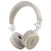 Guess słuchawki nauszne Bluetooth ENC GUBH70PGTSPSE beżowy/beige Grained Classic Round Shape