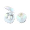 Guess słuchawki Bluetooth GUTWSJ144ESH   TWS + stacja dokująca biały/white Iridescent 4G Printed Logo
