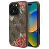 Guess GUHMP16XP4ROPEMCW iPhone 16 Pro    Max 6.9" brązowy/brown hardcase 4G Flowers Print MagSafe