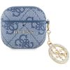 Etui Guess 4G Strass Charm do AirPods 4niebieski