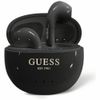 Słuchawki TWS Guess Glossy Effect Egg Shape Printed Classic Logo czarny