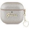 Etui Guess Metallic Script Charm do      AirPods 4 złoty