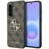 Etui Guess Leather 4G Metal Logo do Samsung Galaxy A37 5G brązowy