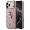Etui Guess Fixed Glitter Big 4G do iPhone 18 Pro Max / 17 Pro Max różowy