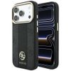 Etui Guess 4G with Stripe Round and Classic Logos MagSafe do iPhone 18 Pro Max / 17 Pro Max czarny