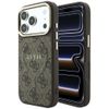 Etui Guess Embossed 4G Classic MagSafe do iPhone 18 Pro Max / 17 Pro Max brązowy