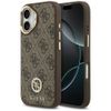 Etui Guess 4G Strass Logo MagSafe do     iPhone 17 brązowy