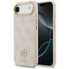 Etui Guess 4G Strass Logo MagSafe do     iPhone Air różowy