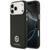 Etui Guess Grained Strass Logo MagSafe   do iPhone 17 Pro Max czarny