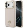 Etui Guess Grained Strass Logo MagSafe   do iPhone 17 Pro Max różowy