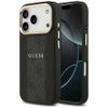 Etui Guess 4G Stripe MagSafe do iPhone   17 Pro czarny