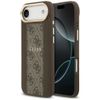 Etui Guess 4G Stripe MagSafe do iPhone   Air brązowy
