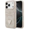 Etui Guess 4G Double Card Triangle do    iPhone 17 Pro różowy