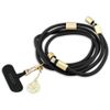 Kabel Guess CBDY 4G Charm USB-C/USB-C150cm czarny
