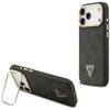 Etui Guess 4G PU Triangle Logo & Stand   Camera Magsafe do iPhone 17 Pro Max czarny