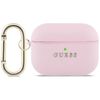 Etui Guess Grained Classic Logo do AirPods Pro 3 różowy
