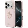 Etui Guess FW Resin Logo do iPhone 17Pro różowy