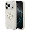 Etui Guess FW Resin Logo do iPhone 17    Pro beżowy