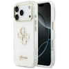 Etui Guess IML 4G Script Metal do iPhone 17 Pro biały