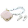 Słuchawki TWS Guess Pearl Strap różowy