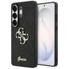 Etui Guess Fixed Glitter Big 4G Metal Logo do Samsung Galaxy S26 Ultra czarny