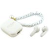 Słuchawki TWS Guess Pearl Strap biały