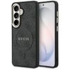 Etui Guess 4G Embossed Ring MagSafe do Samsung Galaxy S26+ czarny