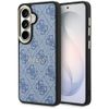 Etui Guess 4G Embossed Ring MagSafe do   Samsung Galaxy S26 niebieski