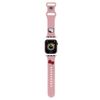 Hello Kitty Pasek HKAWLSCHBLP AppleWatch 42/44/45/49mm różowy/pink strap Silicone Kitty Head