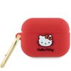 Hello Kitty HKAP23DKHSF Airpods Pro 2(2022/2023) cover fuksja/fuschia Silicone 3D Kitty Head
