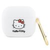 Hello Kitty HKA33DKHSH Airpods 3 coverbiały/white Silicone 3D Kitty Head