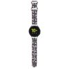 Hello Kitty Pasek Uniwersalny HKUWMSDIESK Silicone Heads & Stripes czarny/black strap 20mm
