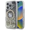 Hello Kitty HKHMP16LLGDIK iPhone 16 Pro  6.3" czarny złoty/black gold hardcase Liquid Glitter Fever MagSafe