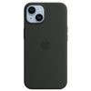 Etui Apple MPT33ZM/A iPhone 14 Plus / 15Plus 6.7" MagSafe czarny/midnight Silicone Case